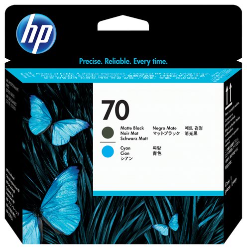 The HP 70 130ml Matte Black DesignJet Ink Cartridge