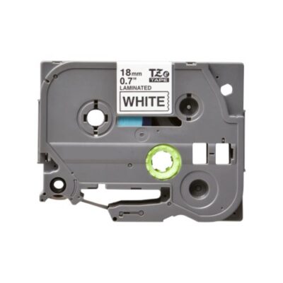 Compatible Brother Tze-241 Laminated 18mm Tape Black-White